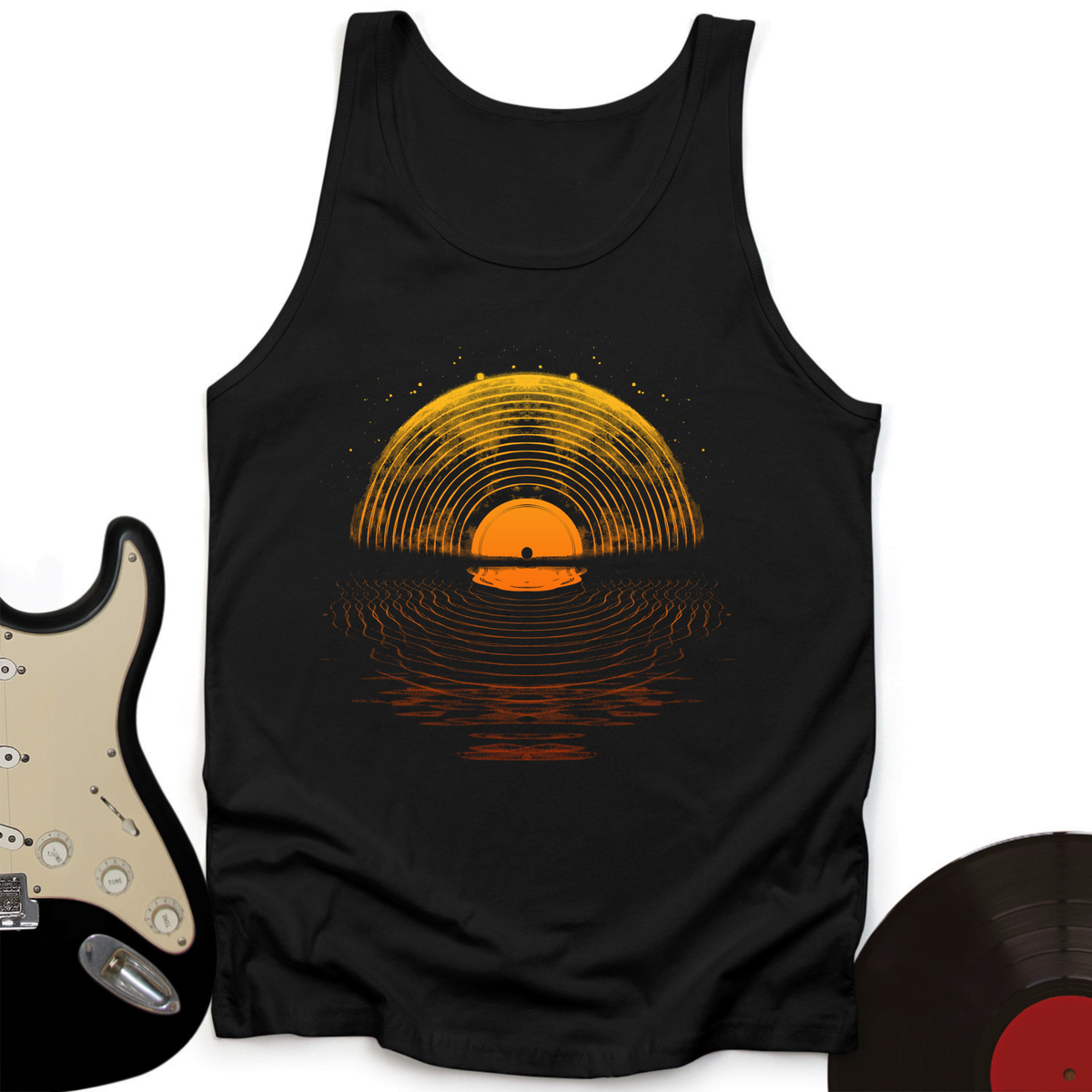 Record Reflection Tank Top