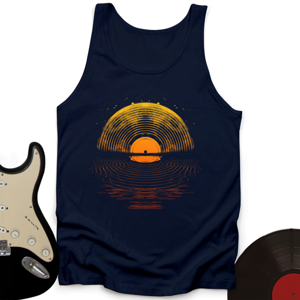 Record Reflection Tank Top