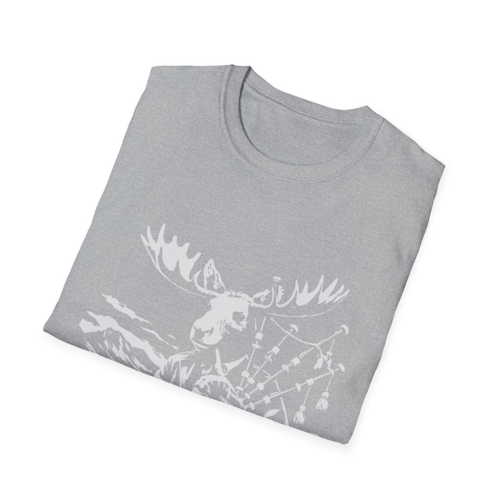 Moose Bagpiper T-Shirt product image 8