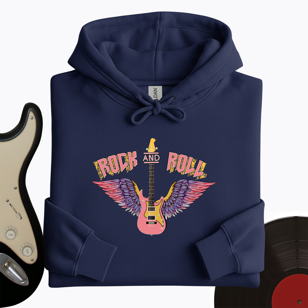 Rock and Roll is Pink Hoodie product image 4