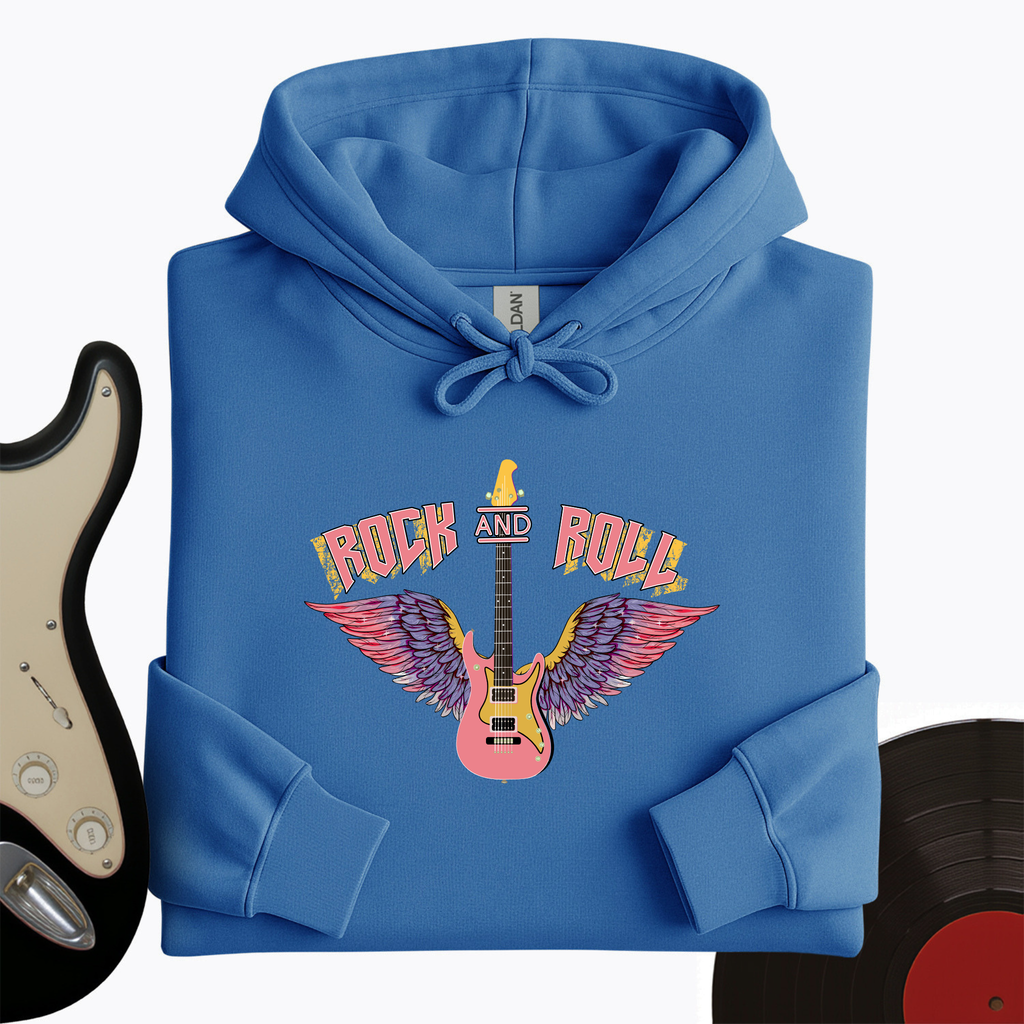 Rock and Roll is Pink Hoodie product image 8