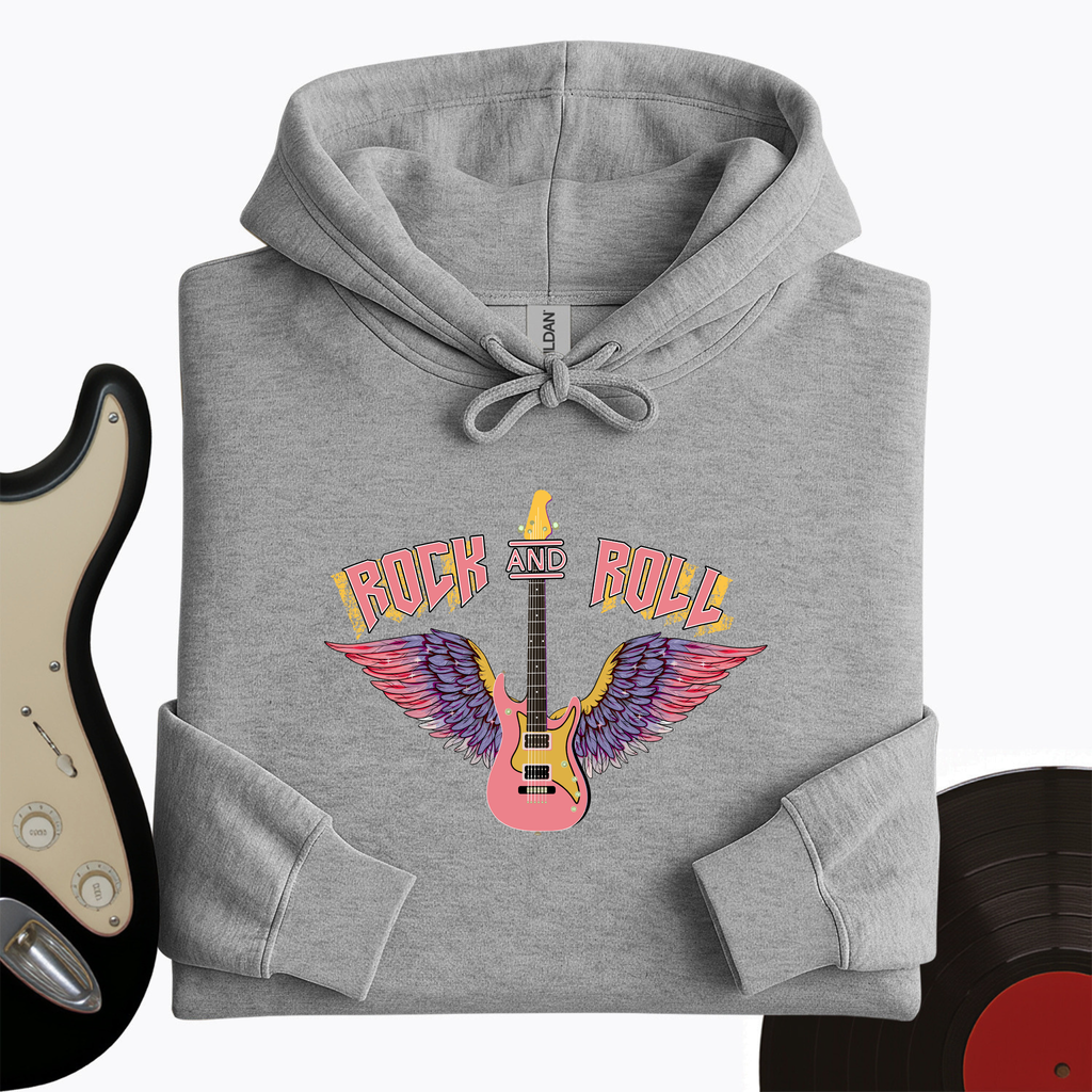 Rock and Roll is Pink Hoodie product image 5