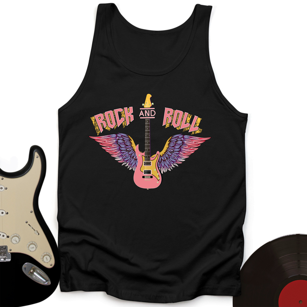 Rock and Roll is Pink Tank Top