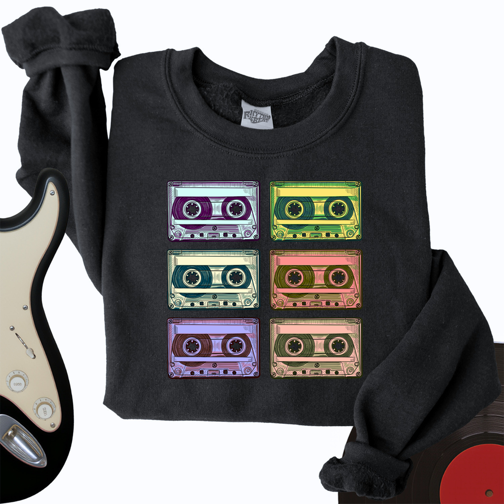Retro Rock Tapes Crewneck product image 4