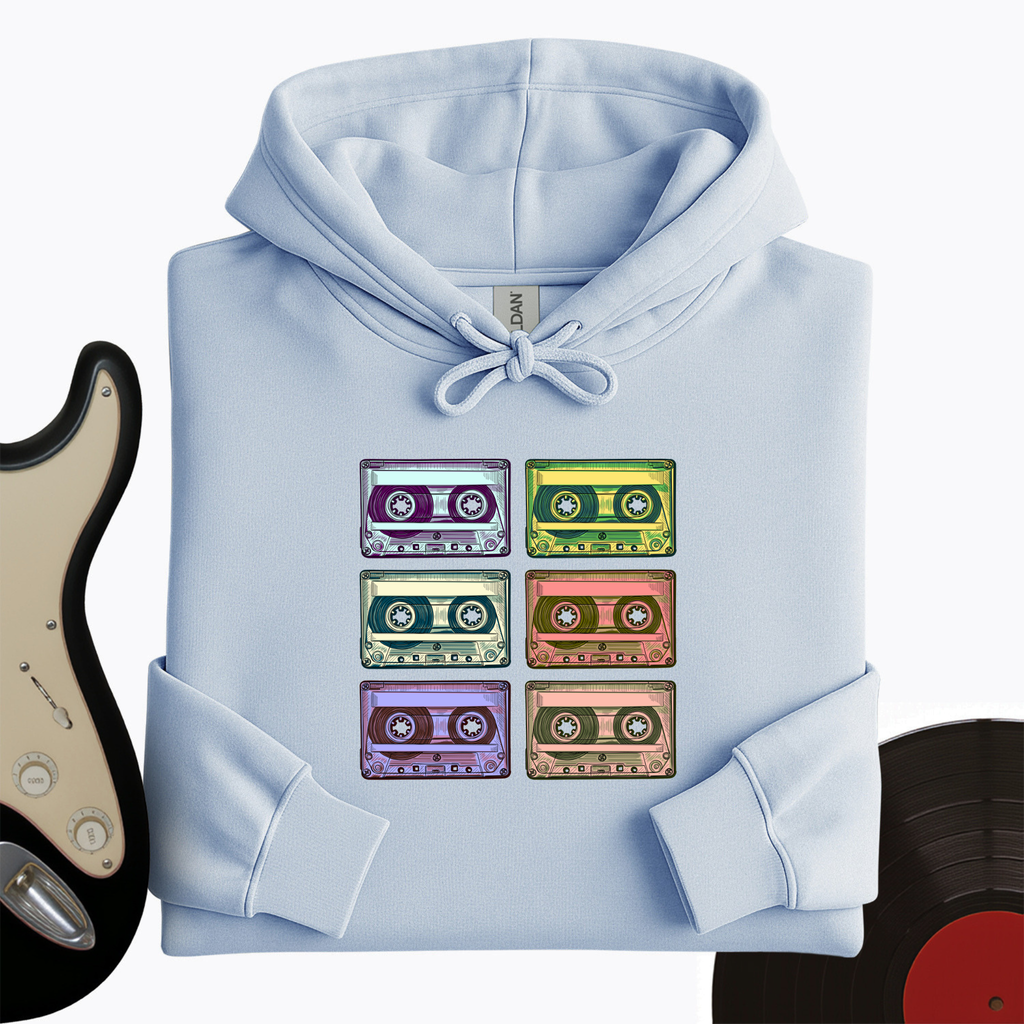 Retro Rock Tapes Hoodie product image 10