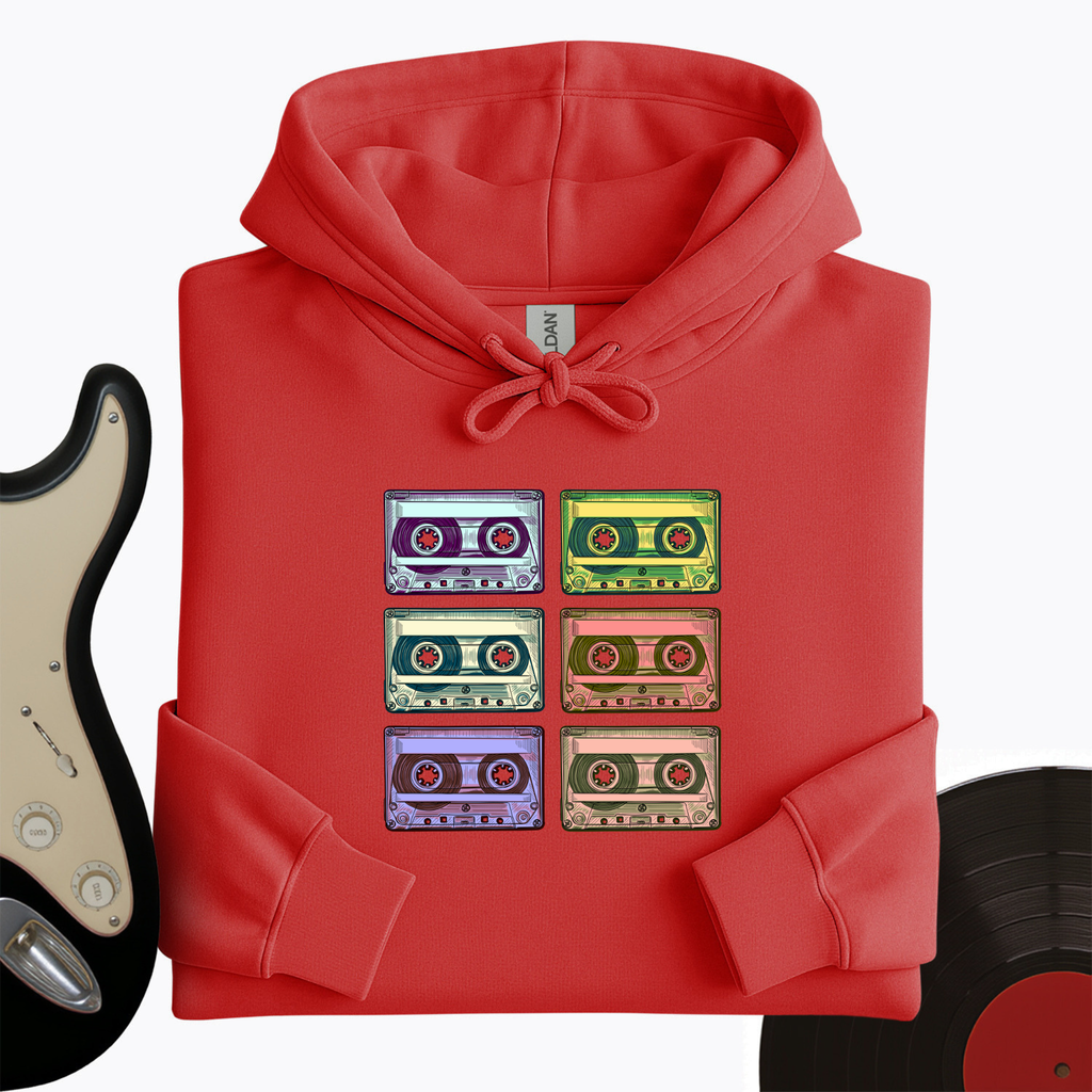 Retro Rock Tapes Hoodie product image 7