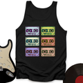 Retro Rock Tapes Tank Top