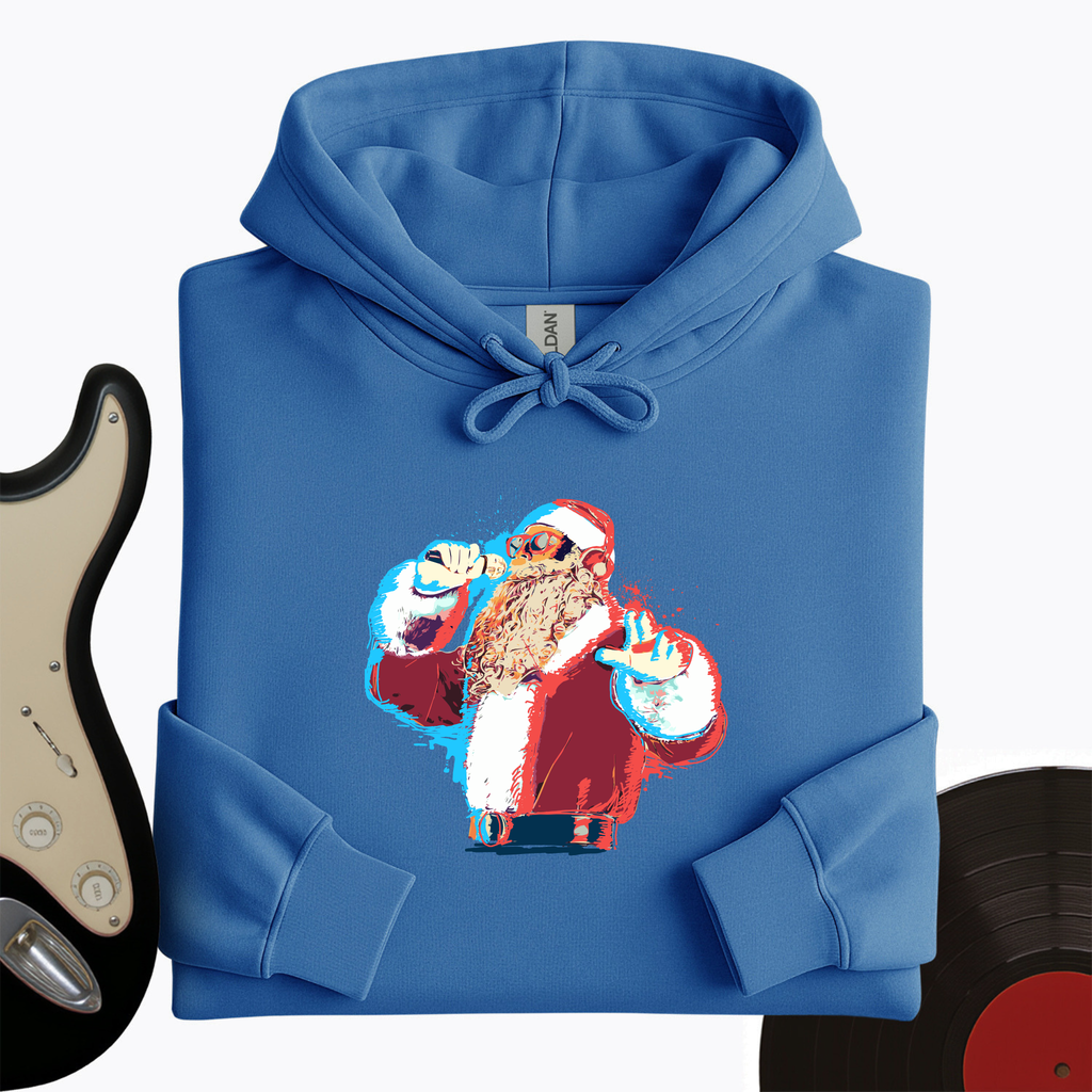 Santa On The Mic Hoodie product image 8