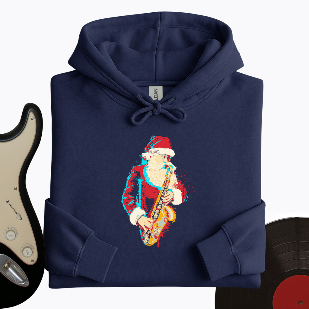 Santa Saxophone Hoodie product image 4