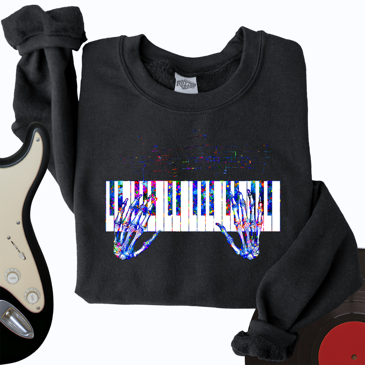 Skeleton Symphony Crewneck product image 4