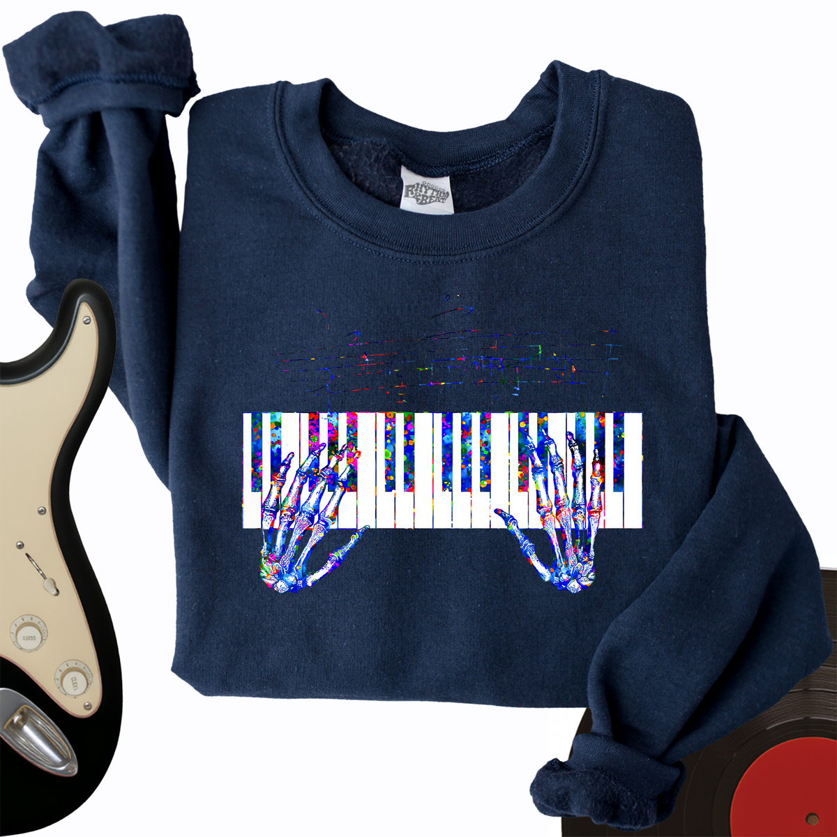 Skeleton Symphony Crewneck product image 2