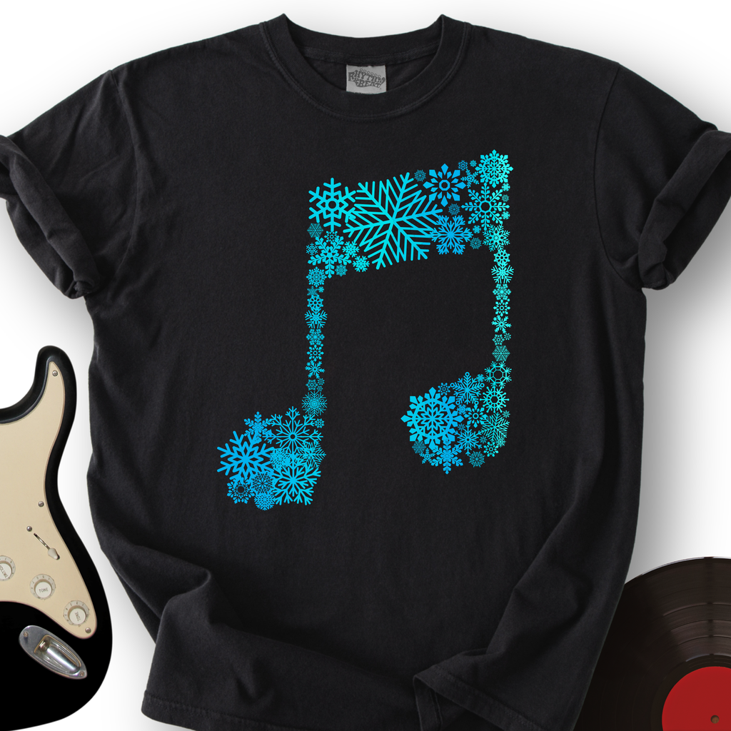 Snowflake Note T-Shirt product image 5