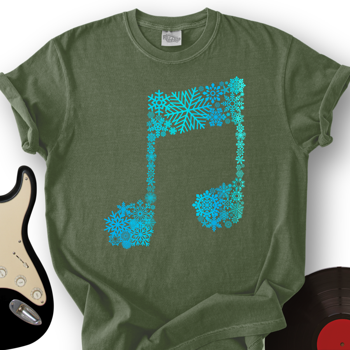 Snowflake Note T-Shirt product image 6
