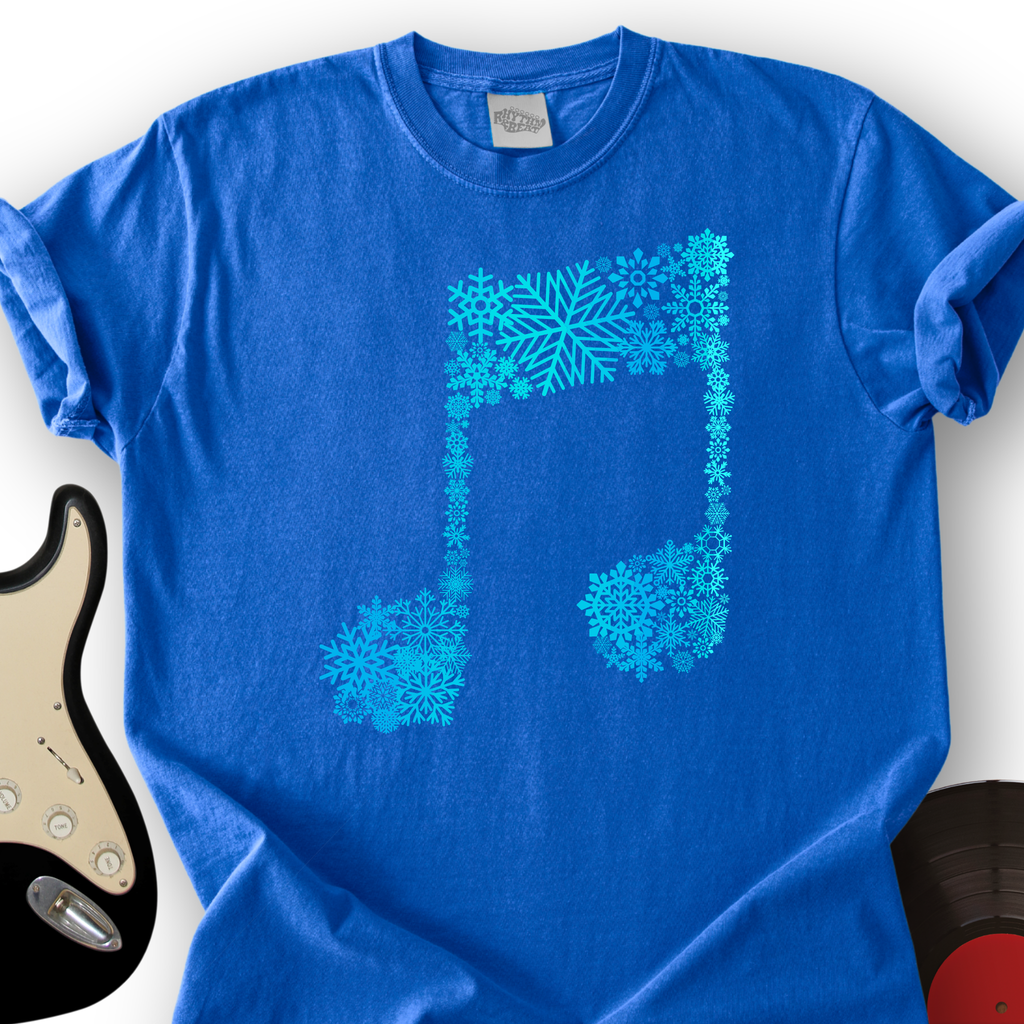 Snowflake Note T-Shirt product image 4