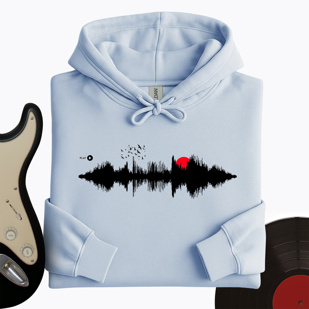 Sunset Soundwave Hoodie product image 1