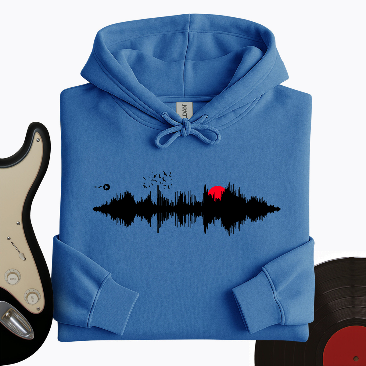 Sunset Soundwave Hoodie product image 6
