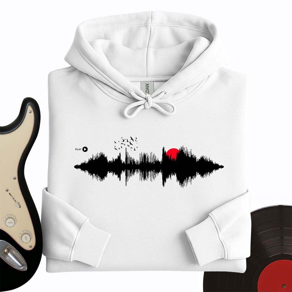 Sunset Soundwave Hoodie product image 4