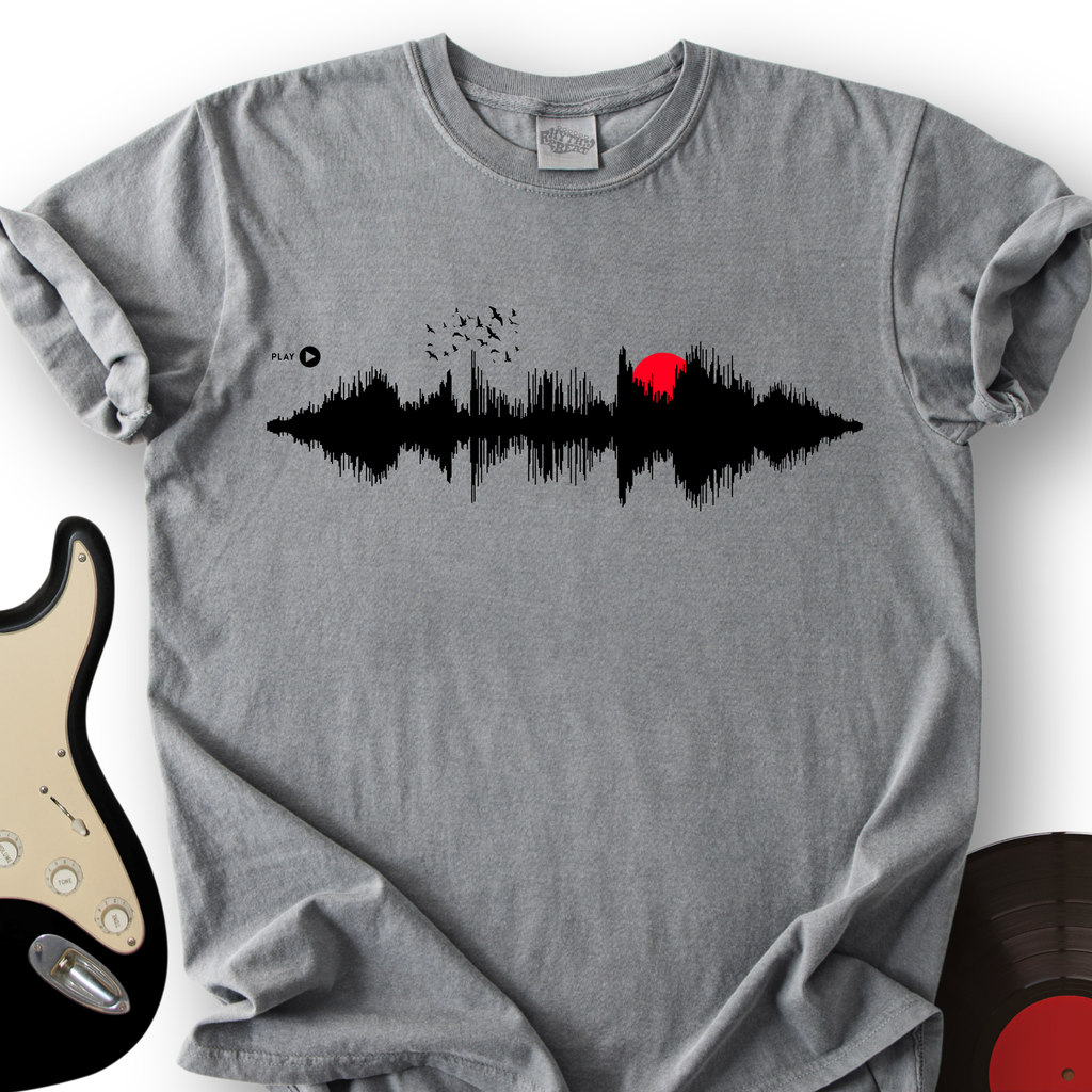 Sunset Soundwave T-Shirt product image 4