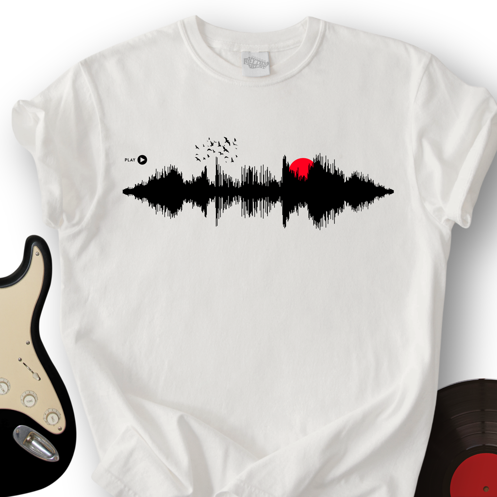 Sunset Soundwave T-Shirt product image 5