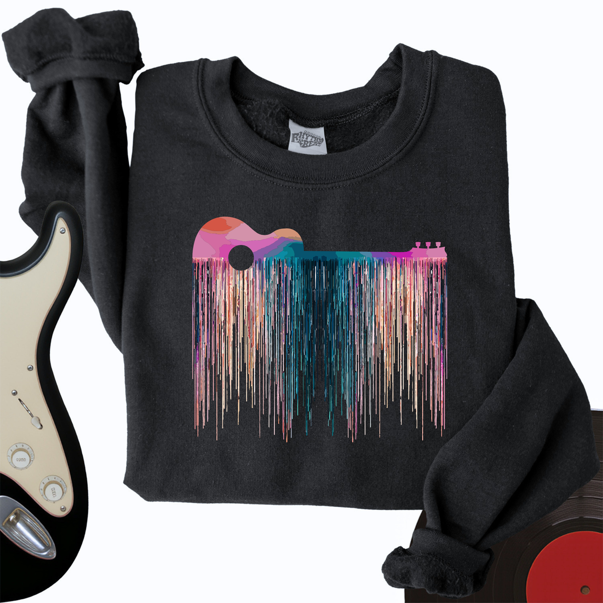Trippy Guitar Crewneck product image 4