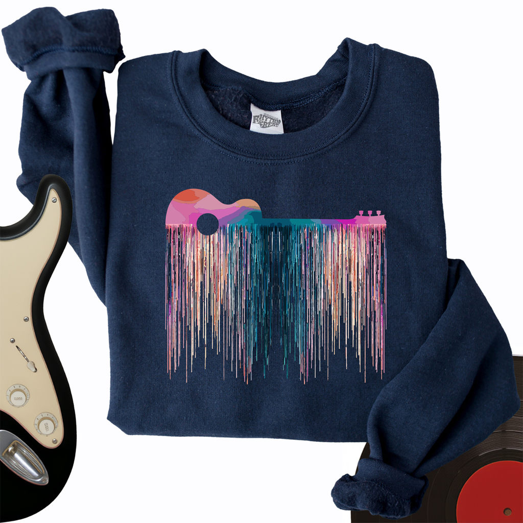 Trippy Guitar Crewneck product image 1