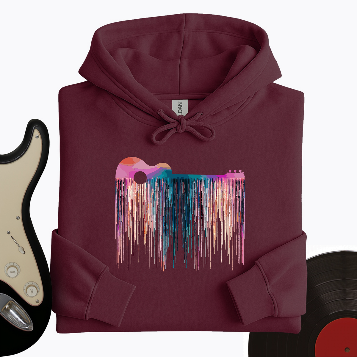 Trippy Guitar Hoodie product image 3