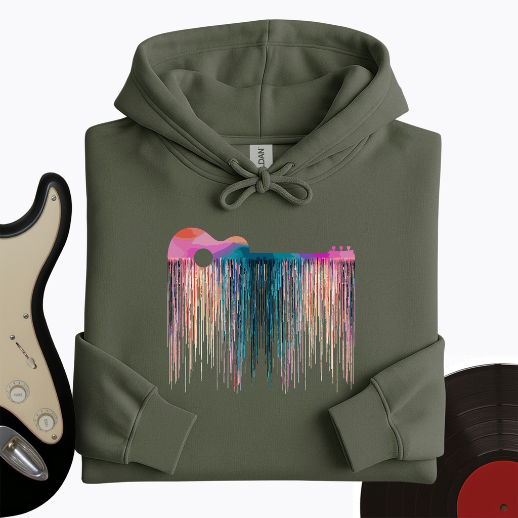 Trippy Guitar Hoodie product image 1