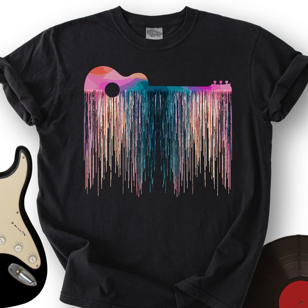 Trippy Guitar T-Shirt product image 1