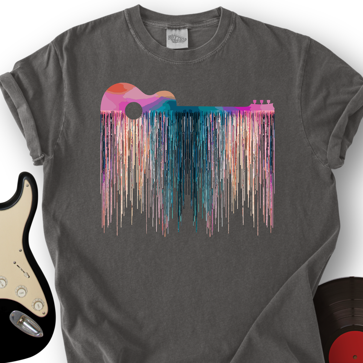 Trippy Guitar T-Shirt product image 2