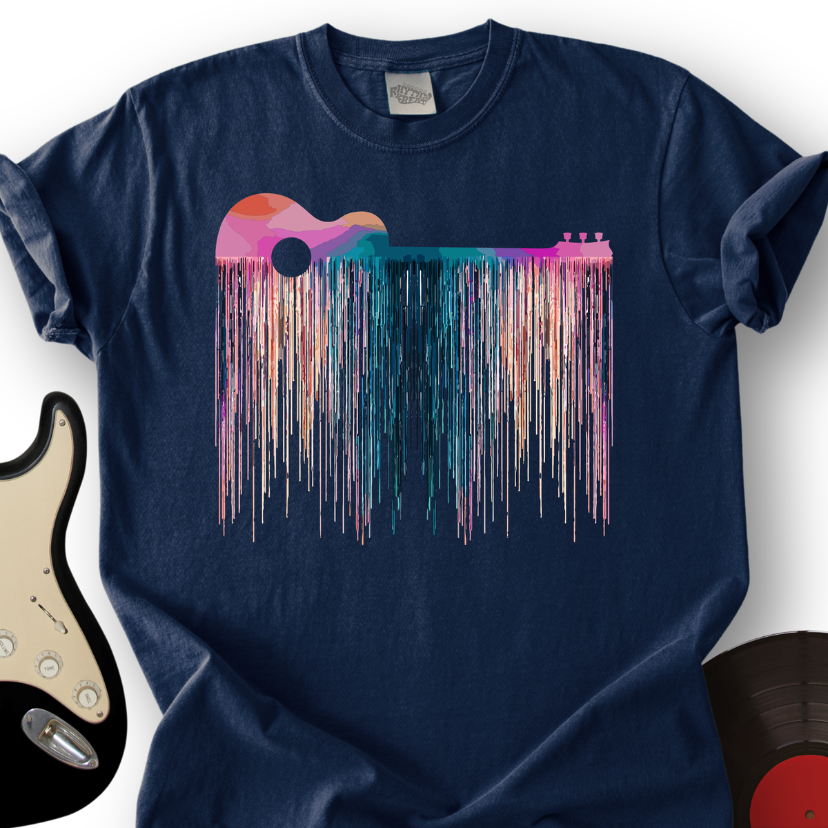 Trippy Guitar T-Shirt product image 3