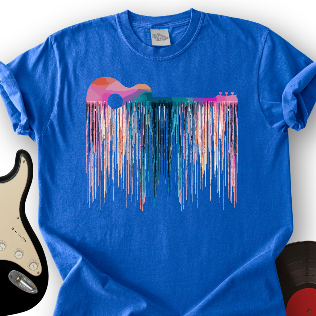 Trippy Guitar T-Shirt product image 4