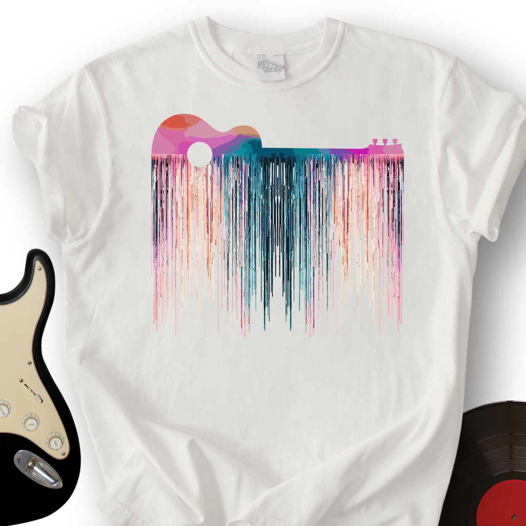 Trippy Guitar T-Shirt product image 5