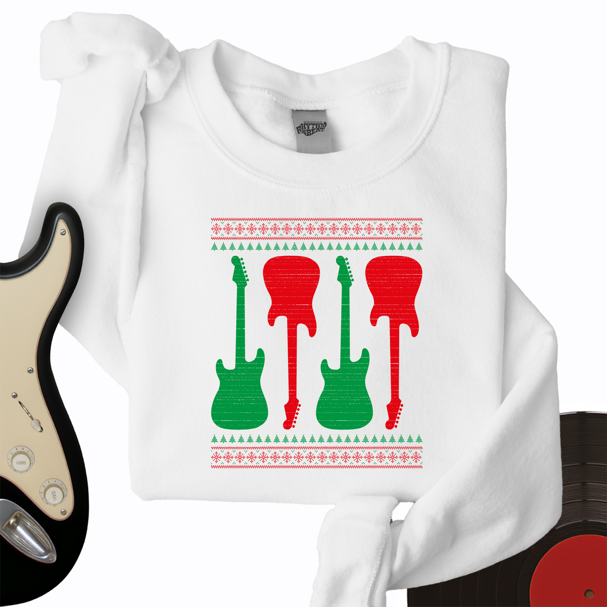 Ugly Guitar Holiday Crewneck product image 4