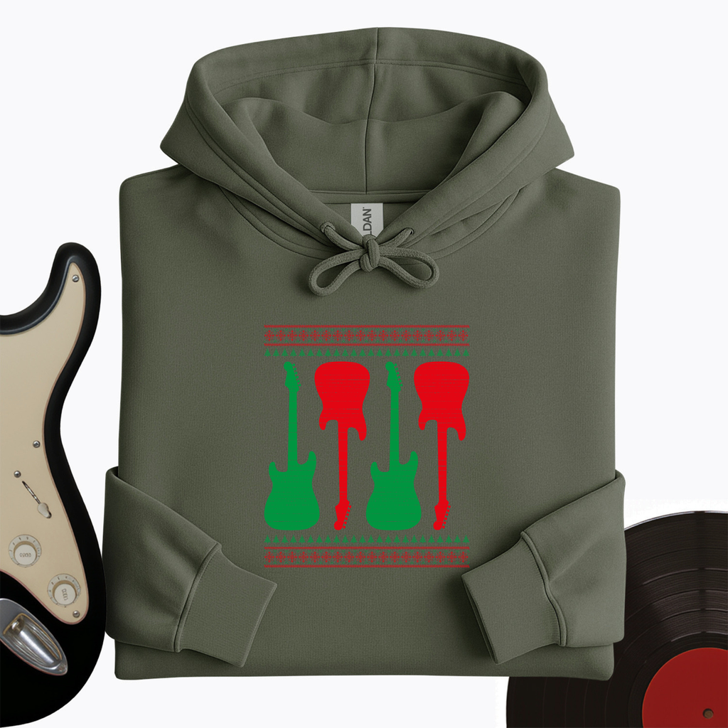 Ugly Guitar Holiday Hoodie product image 7
