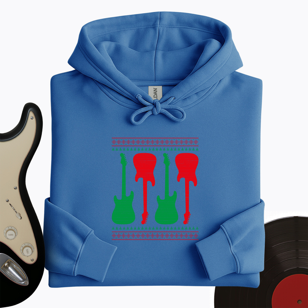 Ugly Guitar Holiday Hoodie product image 6