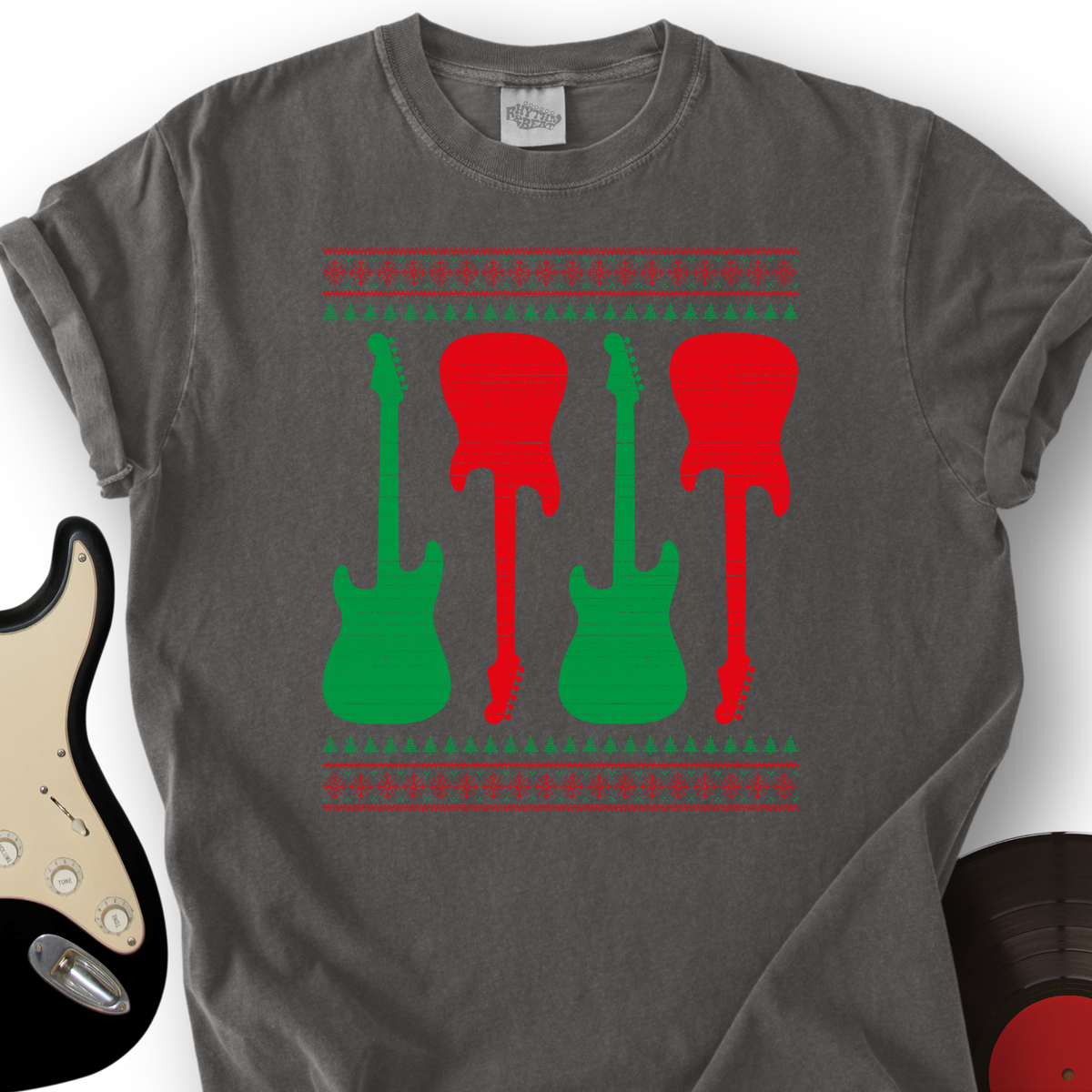 Ugly Guitar Holiday T-Shirt product image 2