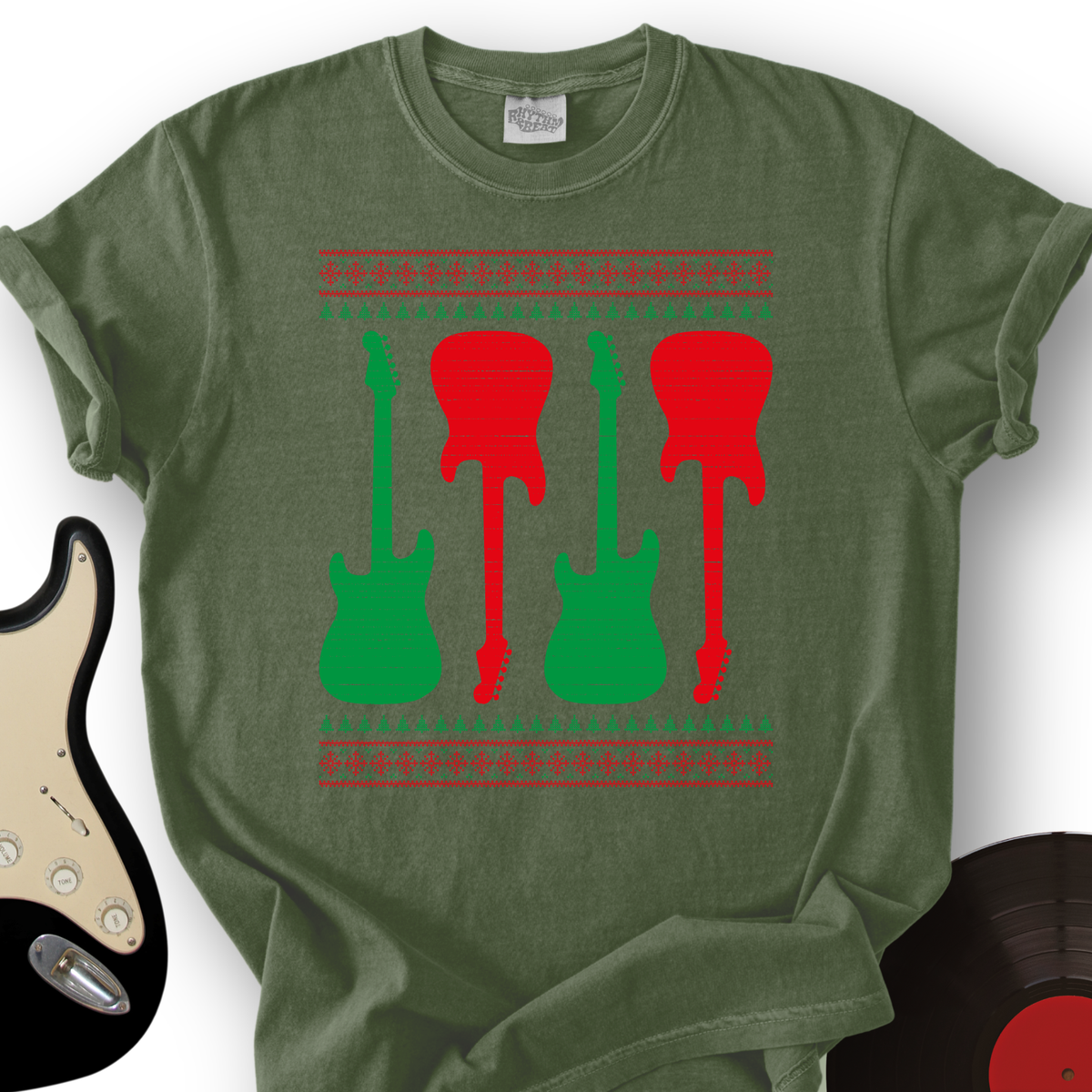Ugly Guitar Holiday T-Shirt product image 6