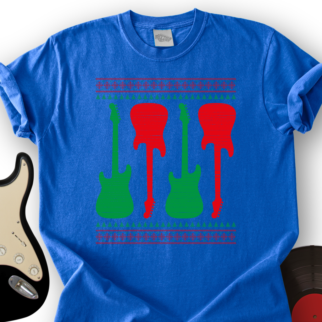 Ugly Guitar Holiday T-Shirt product image 4