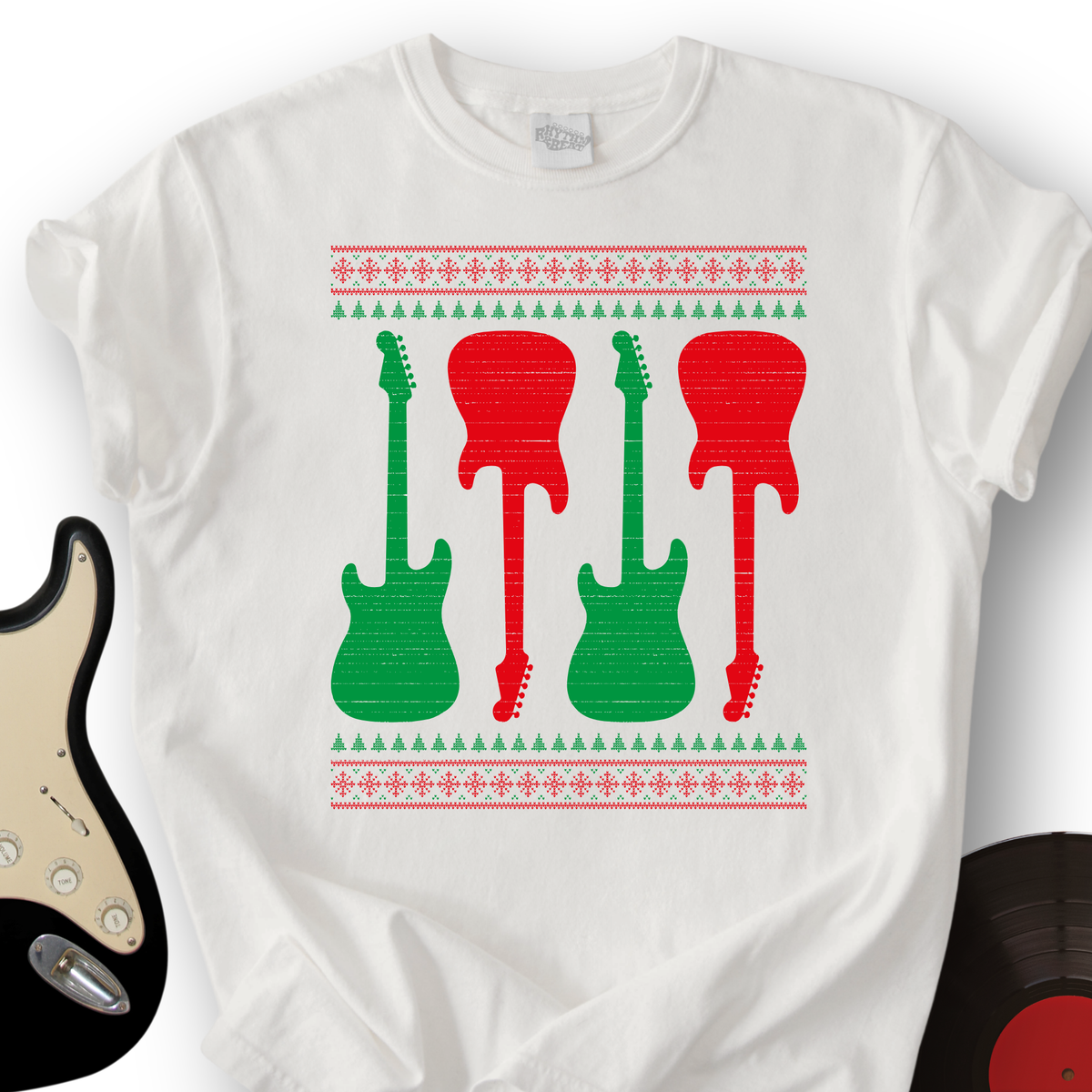 Ugly Guitar Holiday T-Shirt product image 5