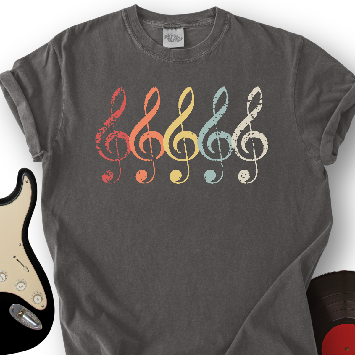 Vintage Treble Clef T-Shirt product image 2