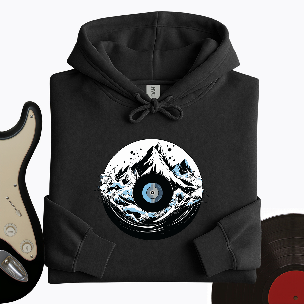 Oceanic Vinyl Hoodie product image 6