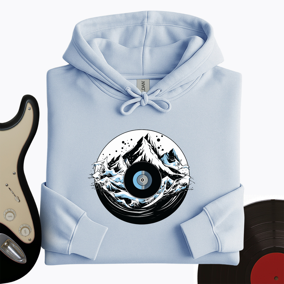 Oceanic Vinyl Hoodie product image 10