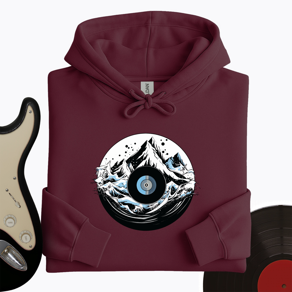 Oceanic Vinyl Hoodie product image 3