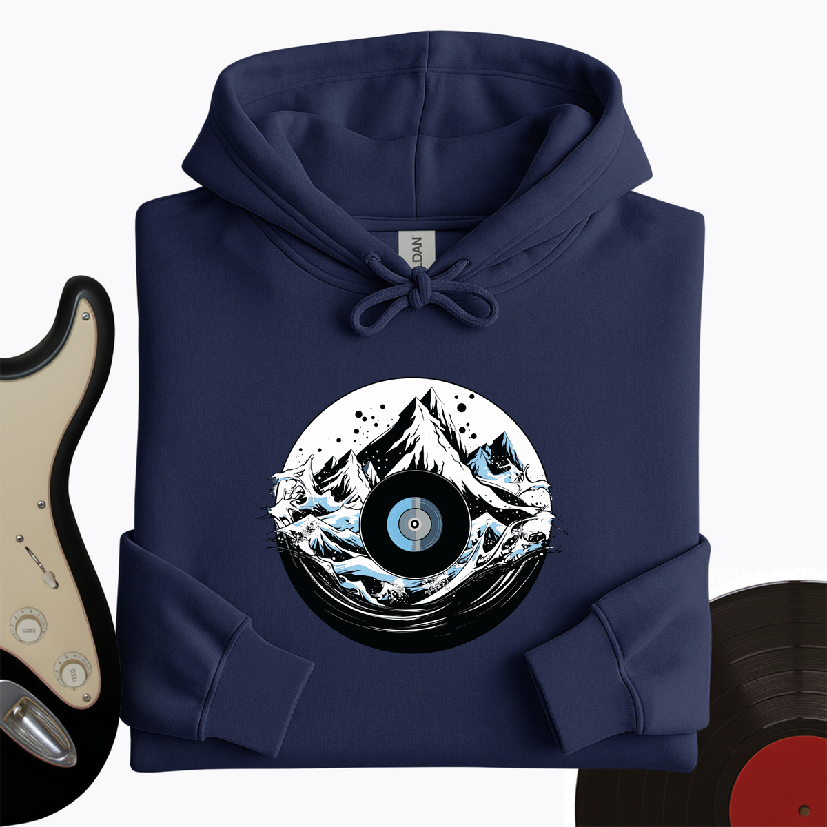Oceanic Vinyl Hoodie product image 4