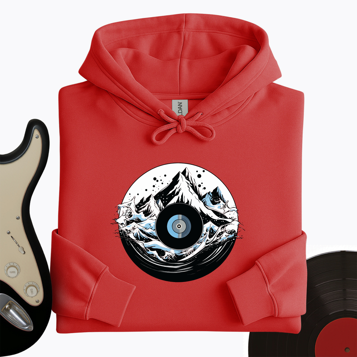 Oceanic Vinyl Hoodie product image 7