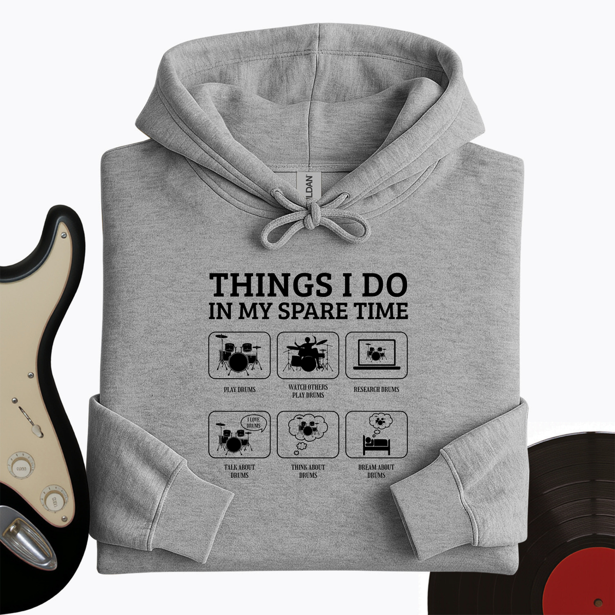 All I Do is Drum Hoodie product image 5