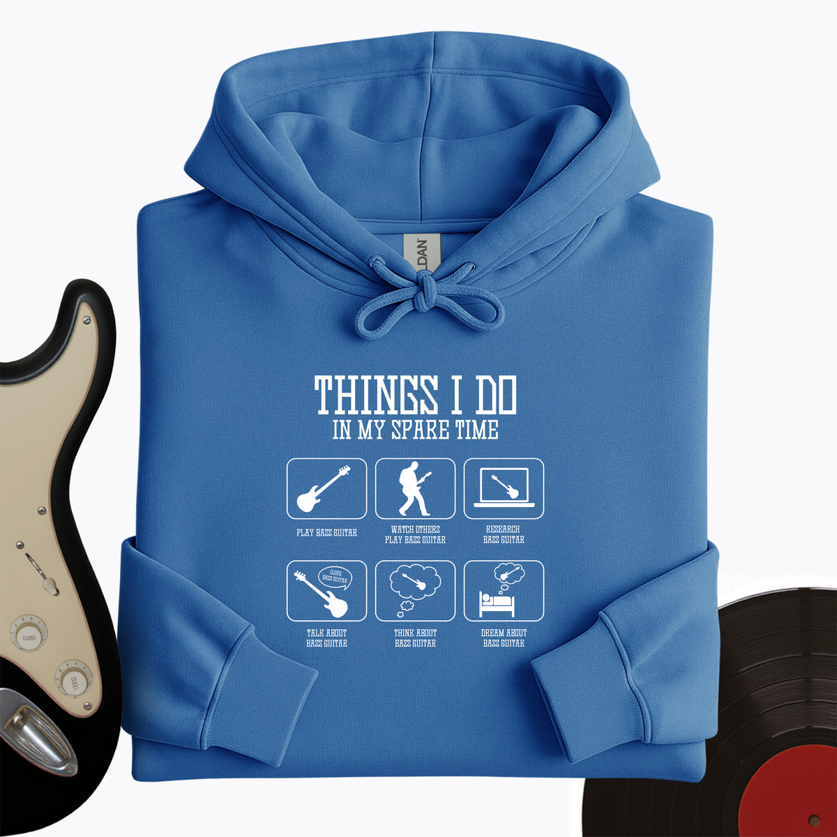 All I Do is Bass Guitar Hoodie product image 8