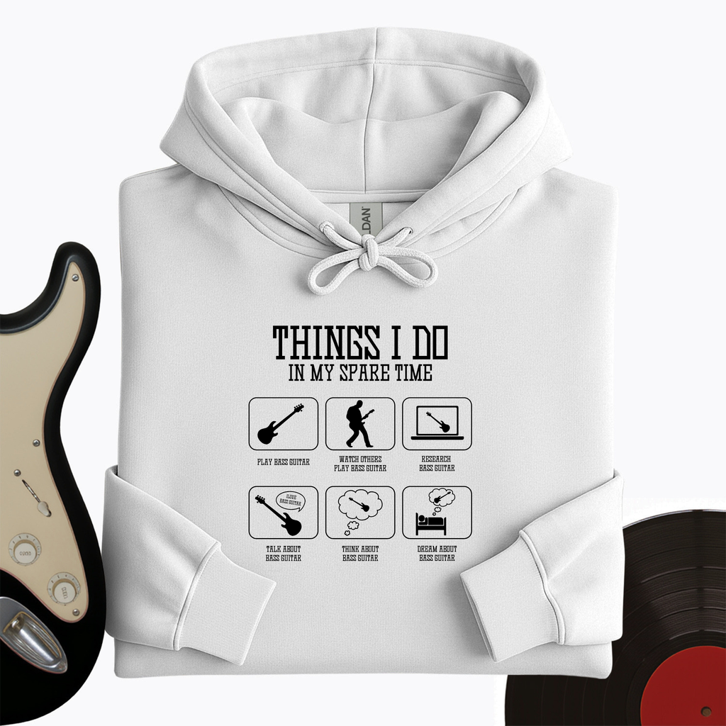 All I Do is Bass Guitar Hoodie product image 5