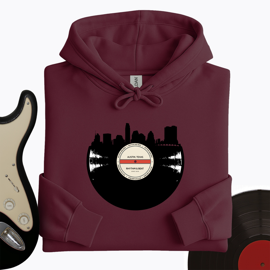 Vinyl Skyline Austin Hoodie product image 3