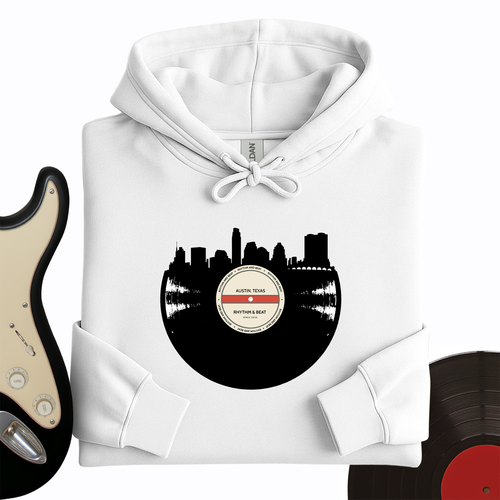 Vinyl Skyline Austin Hoodie product image 5